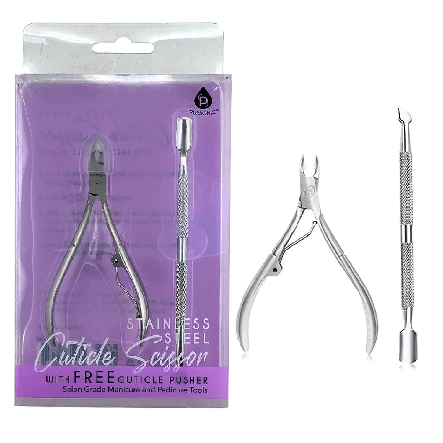 Pursonic - Salon Grade Manicure & Pedicure Tools - White