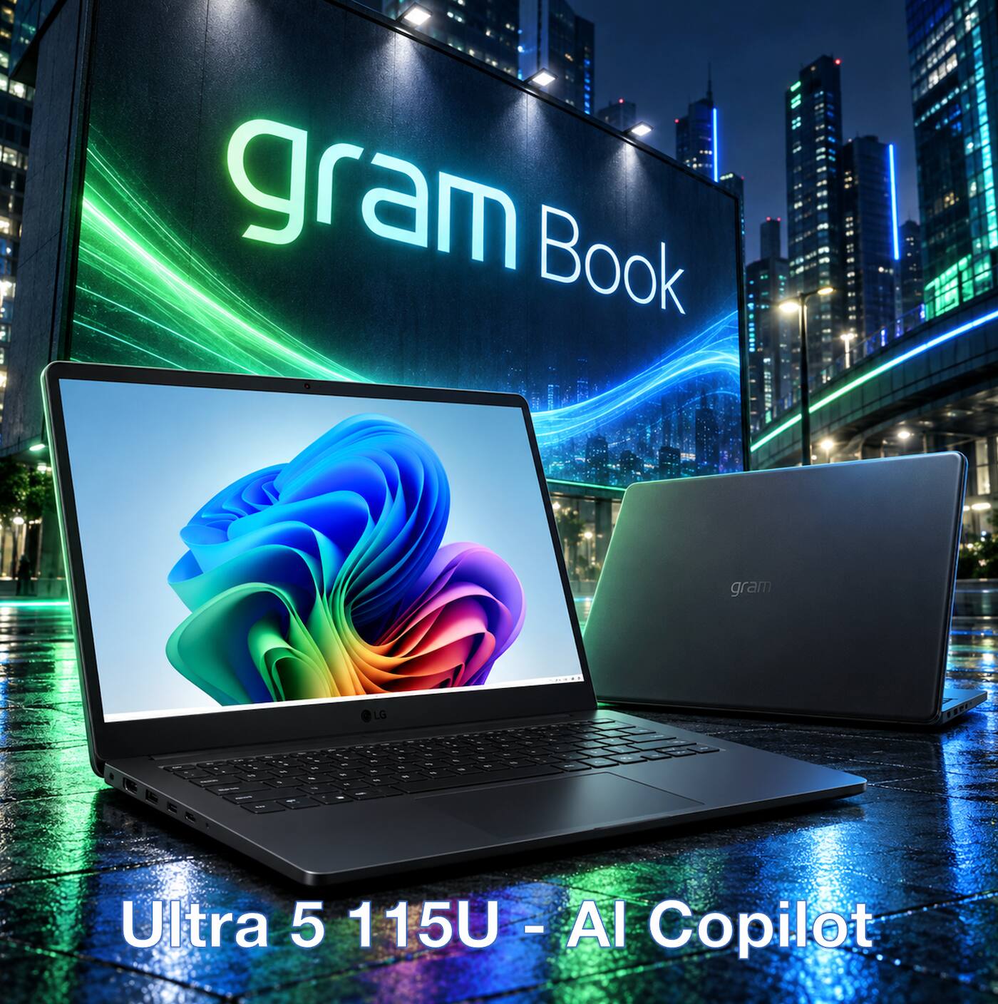 gram Book  
LG  
Ultra 5 115U - AI Copilot