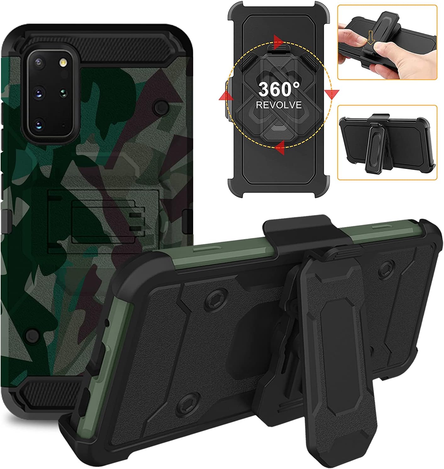 Military Green(With Holster)