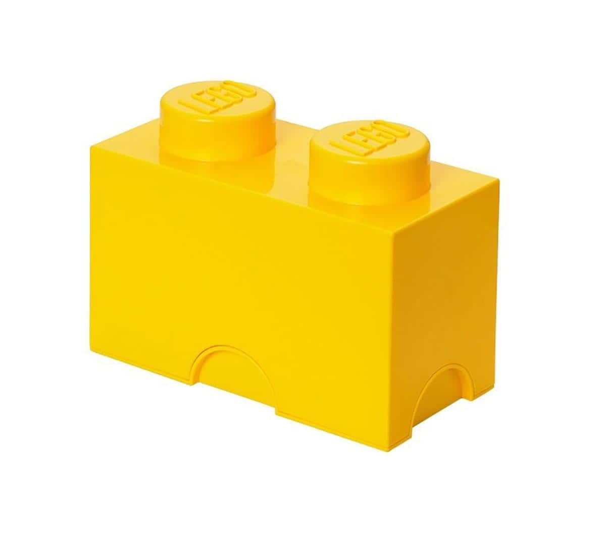 Room Copenhagen - LEGO Storage Brick 2, Bright - Yellow