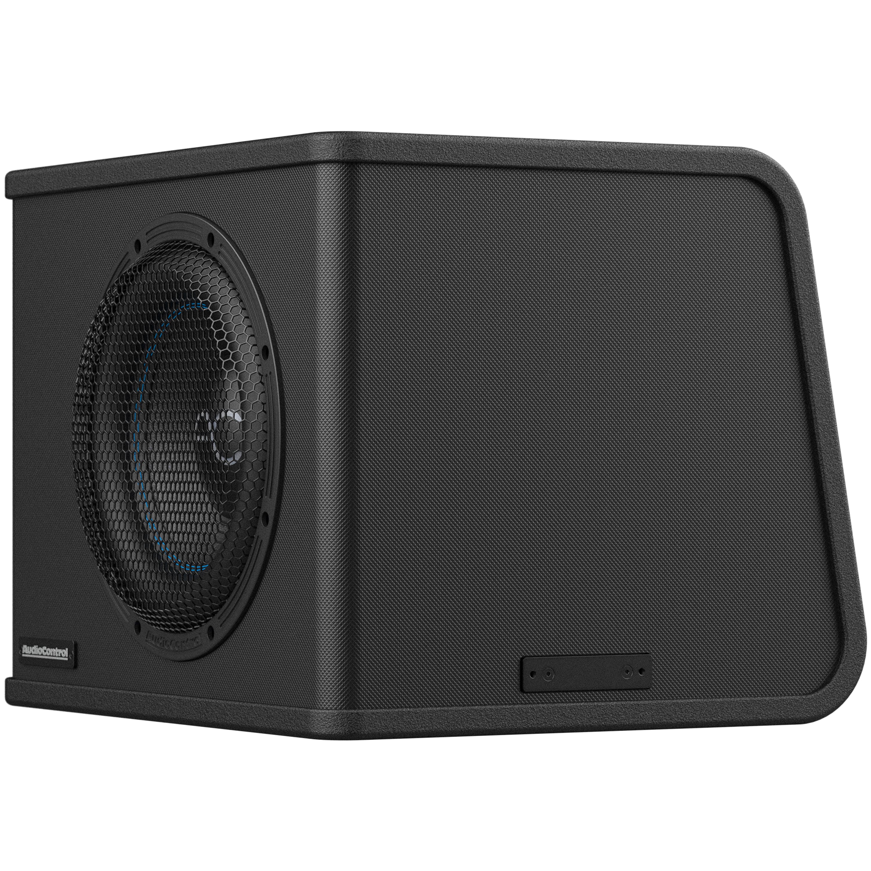 Alt View 18. AudioControl - Spike Series 10” Single-Voice-Coil 2-Ohm Loaded Vented Subwoofer Enclosure - Black.