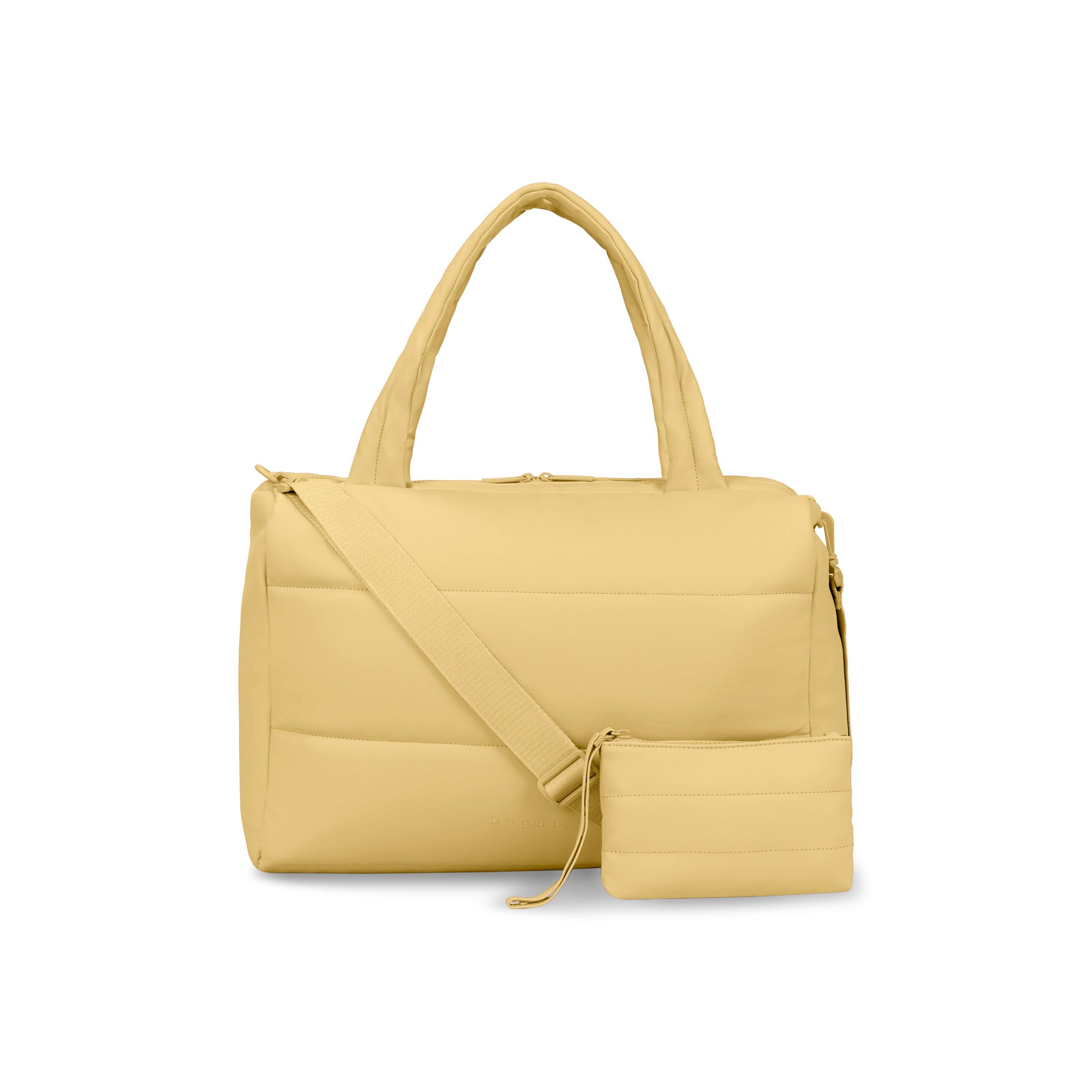 Front. Bugatti - Brussels Tote Bag - YELLOW.