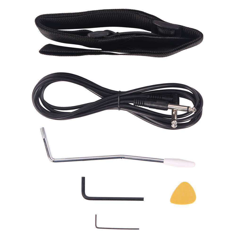 Alt View 2. Winado - ST 22fret  Electric Guitar Kit Right Handed 6 Strings Basswood W/Bag for Student Gift.