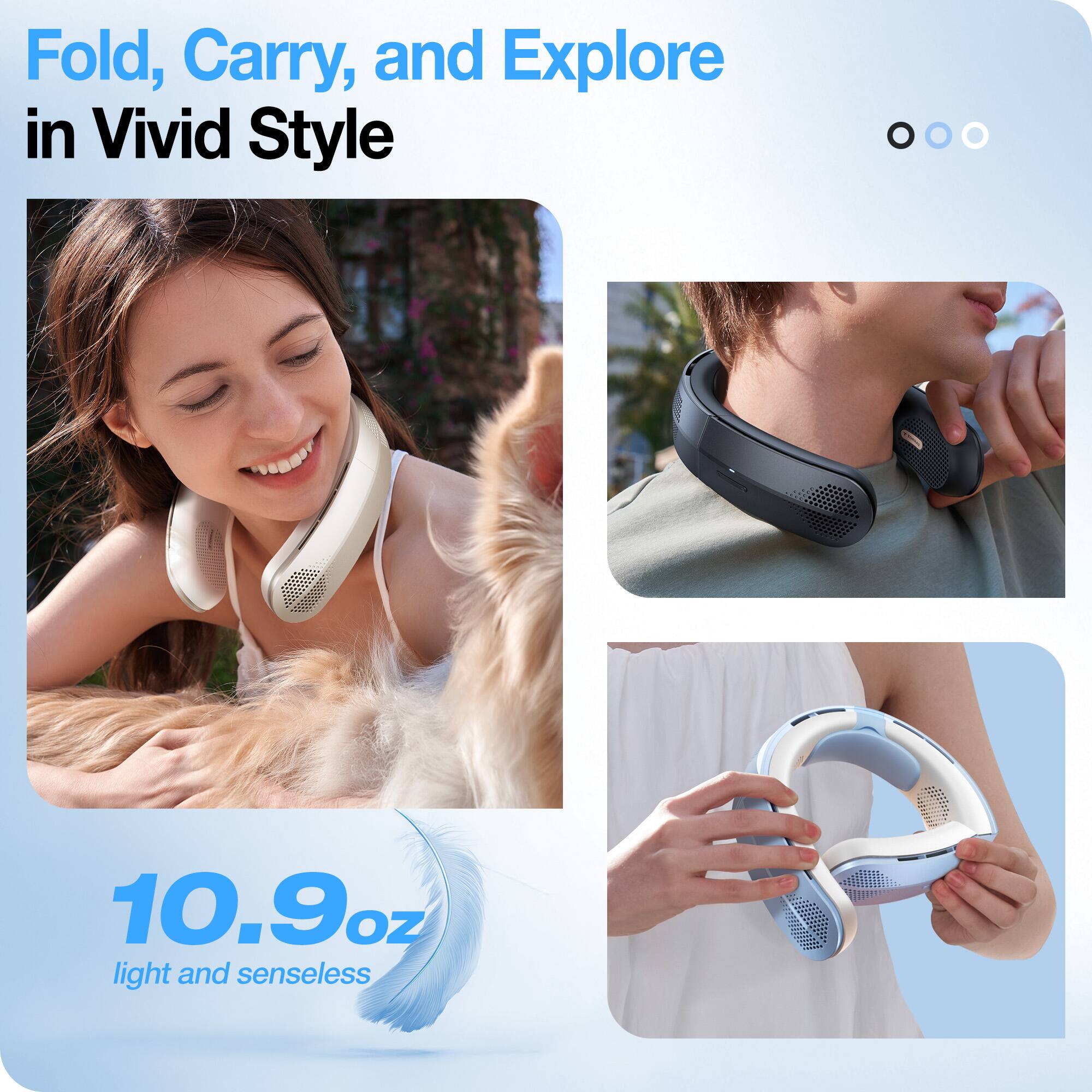 Fold, Carry, and Explore in Vivid Style 10.9oz OZ light and senseless