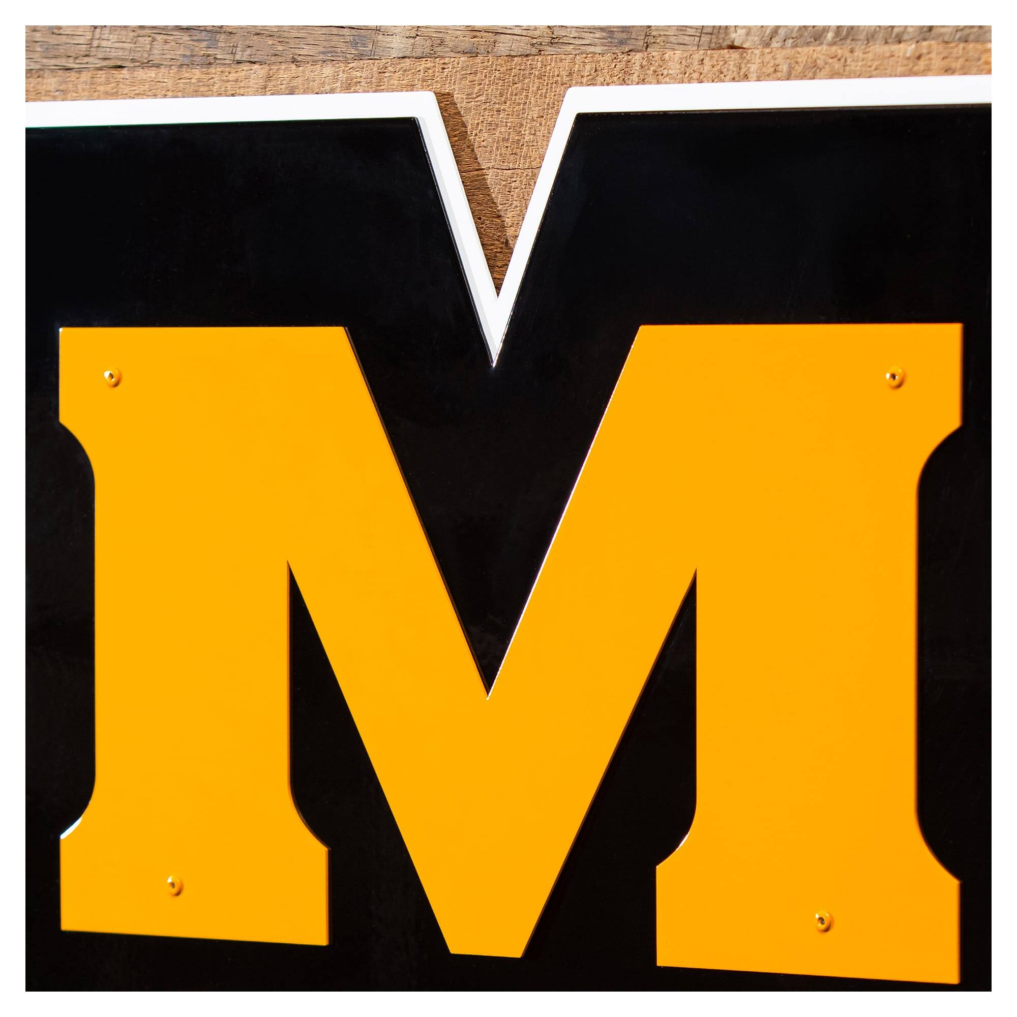Alt View 2. Evergreen Enterprises - Missouri Tigers 23" Layered Metal Wall Art Sign - Multicolor.