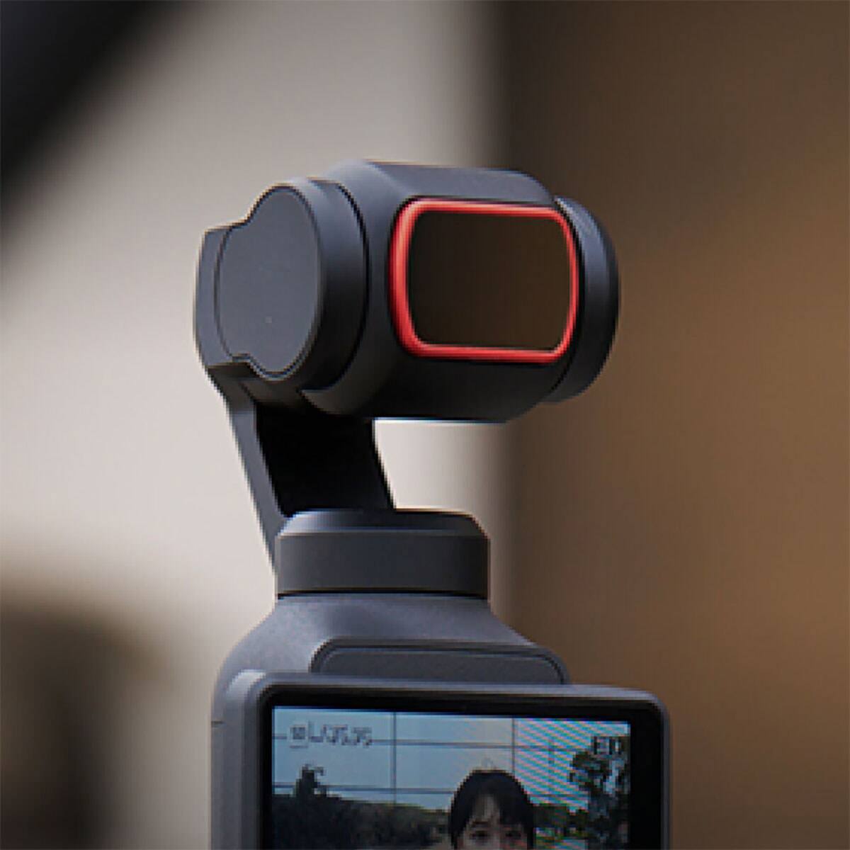 Alt View 2. PGYTECH - PGYTECH Multi-Coated Magnetic Black Mist 1/4 Filter for DJI Osmo Pocket 3 and 4 Camera.