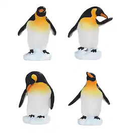 FC Design - 6"H King Penguin Family Lovely Animal Figurine Statue Desk Tabletop Home Decor Gift - Multi-Color