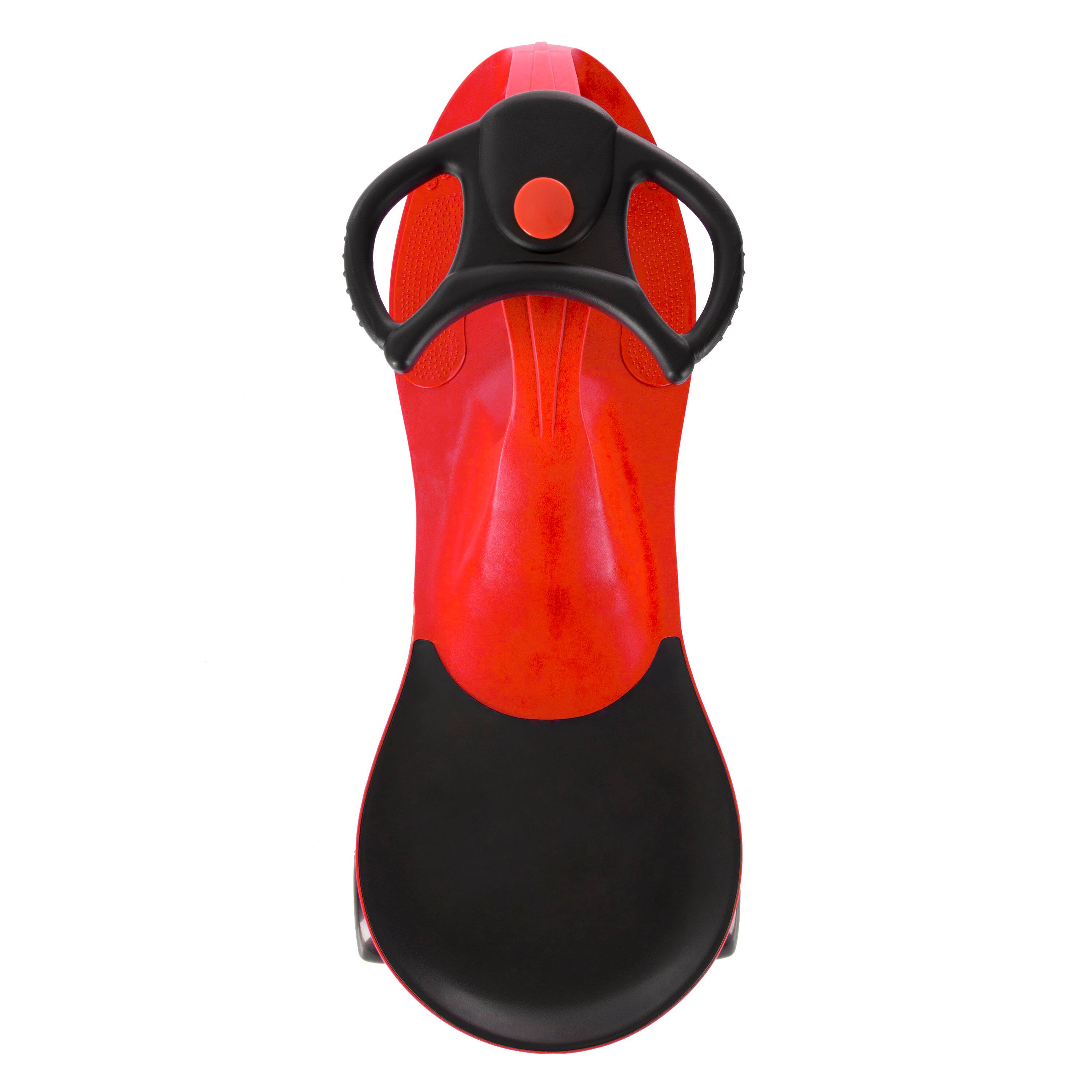 Left. Lil Rider - Wiggle Car for Ages 3 and Up - Twist, Wiggle, and Go (Red).