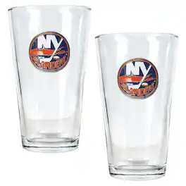 Great American Products - New York Islanders 16oz. Pint Glass Set - Multicolor