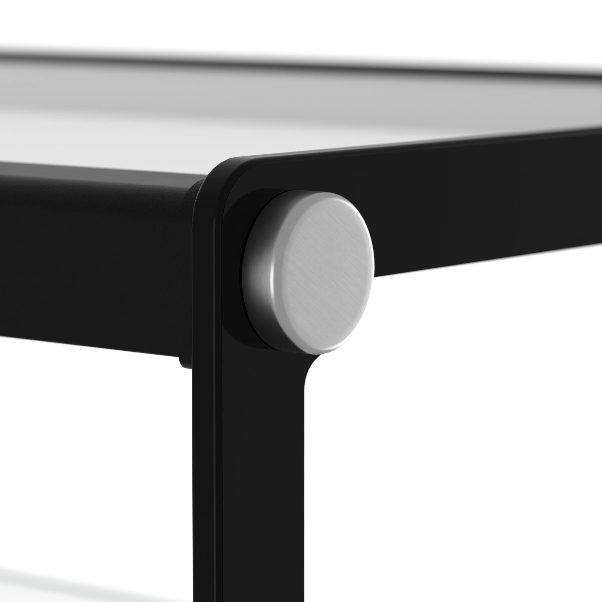 Alt View 6. Koolmore - 36 in. 2 Tiered Pastry Display Case With Shelf and Sliding Door, 4.2 cu. ft. Capacity, ETL Listed (KM-DC-4CSBK) - Black.