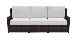Yardbird® - Waverly Outdoor Sofa - Silver