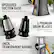 UPGRADED SUCTION BASE
Secures the grater in place during use
5 PREMIUM DRUM BLADES
Durable stainless steel and BPA free
THICK TRANSPARENT BARREL
Strongly built for continuous daily use