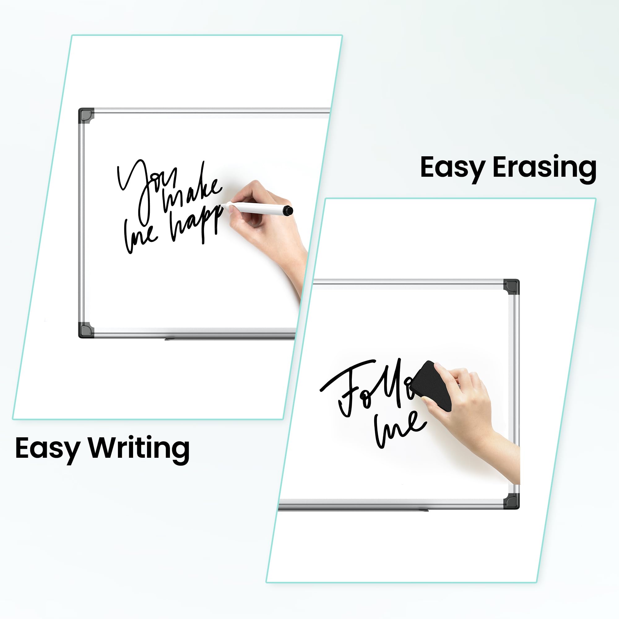 Easy Writing  
You make me happy  

Easy Erasing  
For You me