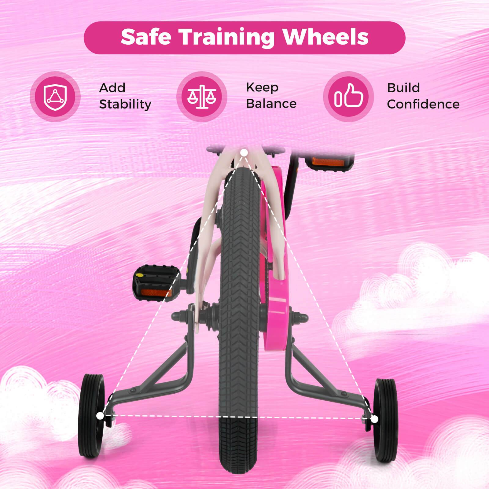 Safe Training Wheels

- Add Stability
- Keep Balance
- Build Confidence