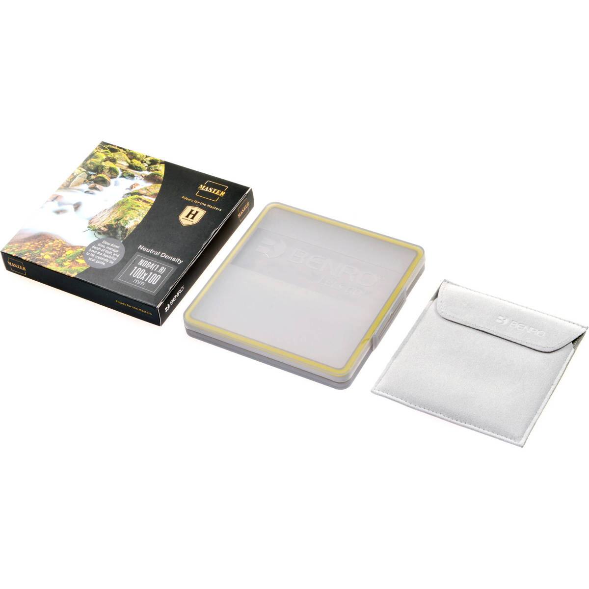 MASTER  
Neutral Density  
ND 0.9  
100x100 mm  
BENRO  
BENRO 100x100 mm  
BENRO
