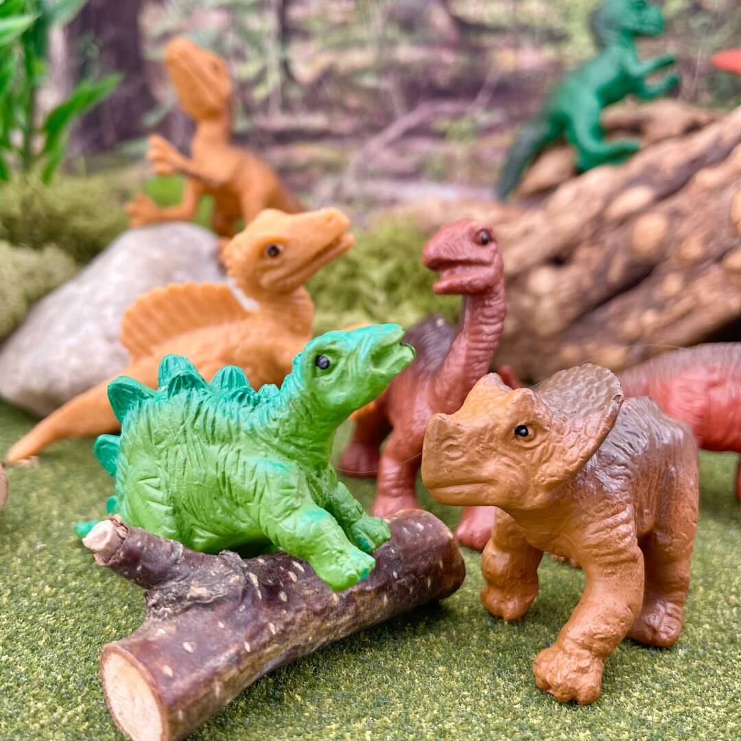 Alt View 3. Safari Ltd. - Dino Babies Toob Toy.