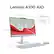 Lenovo A100 AIO 21.23" W 16.65" H 23.8" Weight 9.48 lbs.