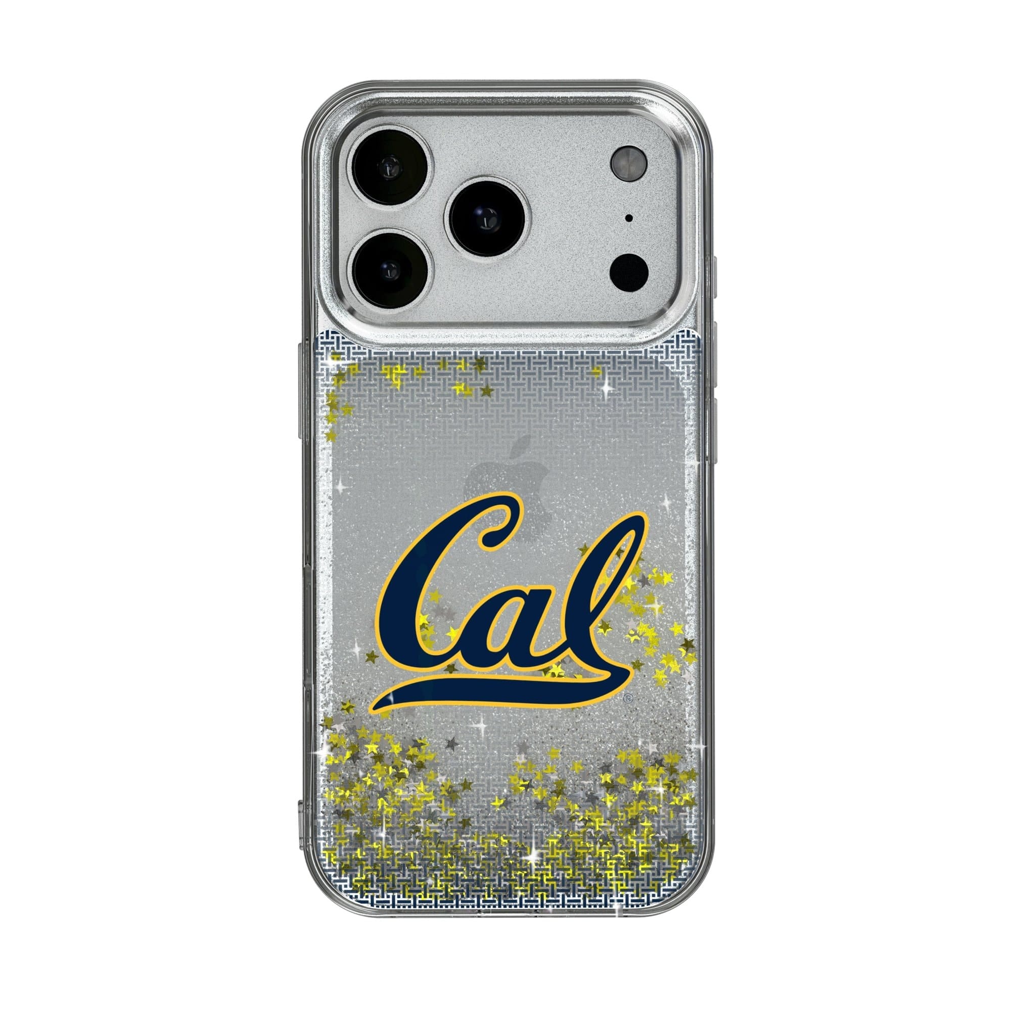 Photos - Case Glitter Keyscaper - NCAA - Cal Bears Linen Logo iPhone   - 16 Pro Max - Multicolor 201332624 