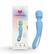 Front. Lovehoney Mon Ami - Lovehoney mon amí Body Wand Massager - Maya Blue.