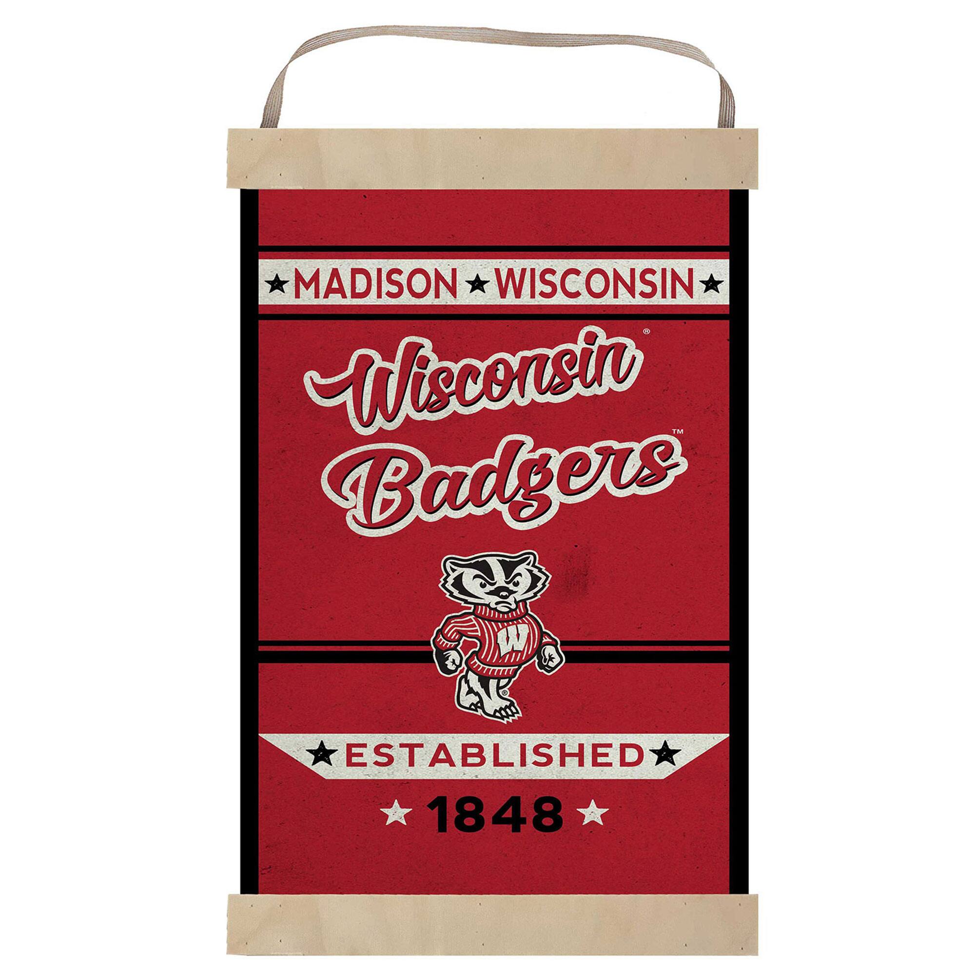 MADISON WISCONSIN  
Wisconsin Badgers  
ESTABLISHED 1848