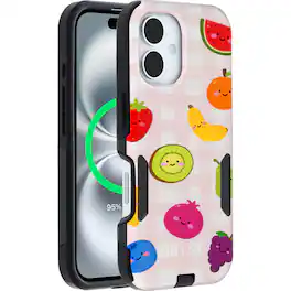 OtterBox - Artist Edition MagSafe Commuter Series Case for iPhone 16 - Jelly Fruit