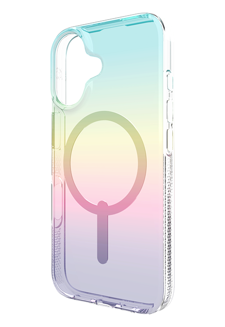 Left. ZAGG - Zagg Milan Snap MagSafe Case - iPhone 16 - multi.