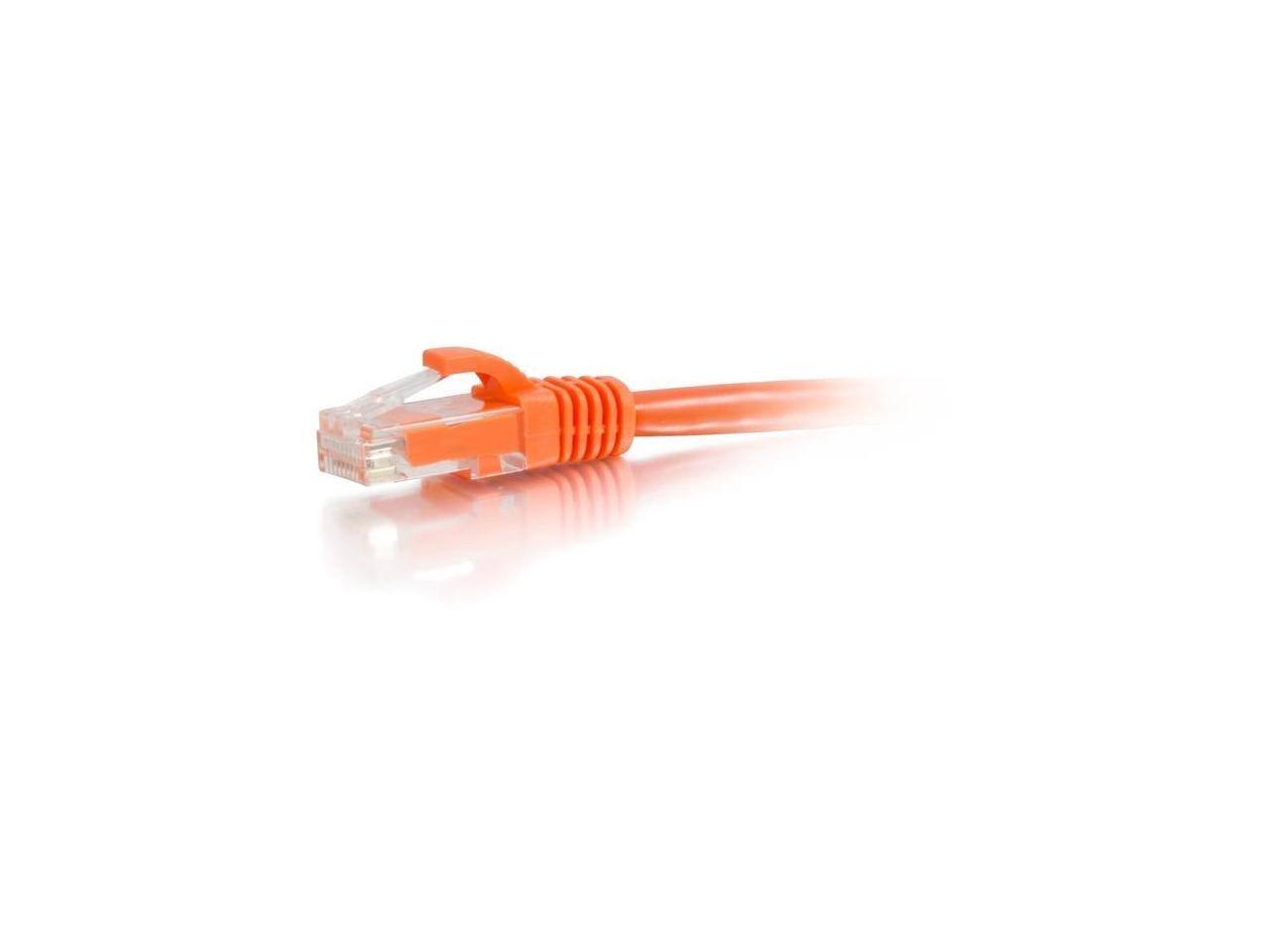 Alt View 2. Cables to Go - C2G 50851 30 ft. Cat6a Snagless Unshielded (UTP) Ethernet Network Patch Cable - Orange.