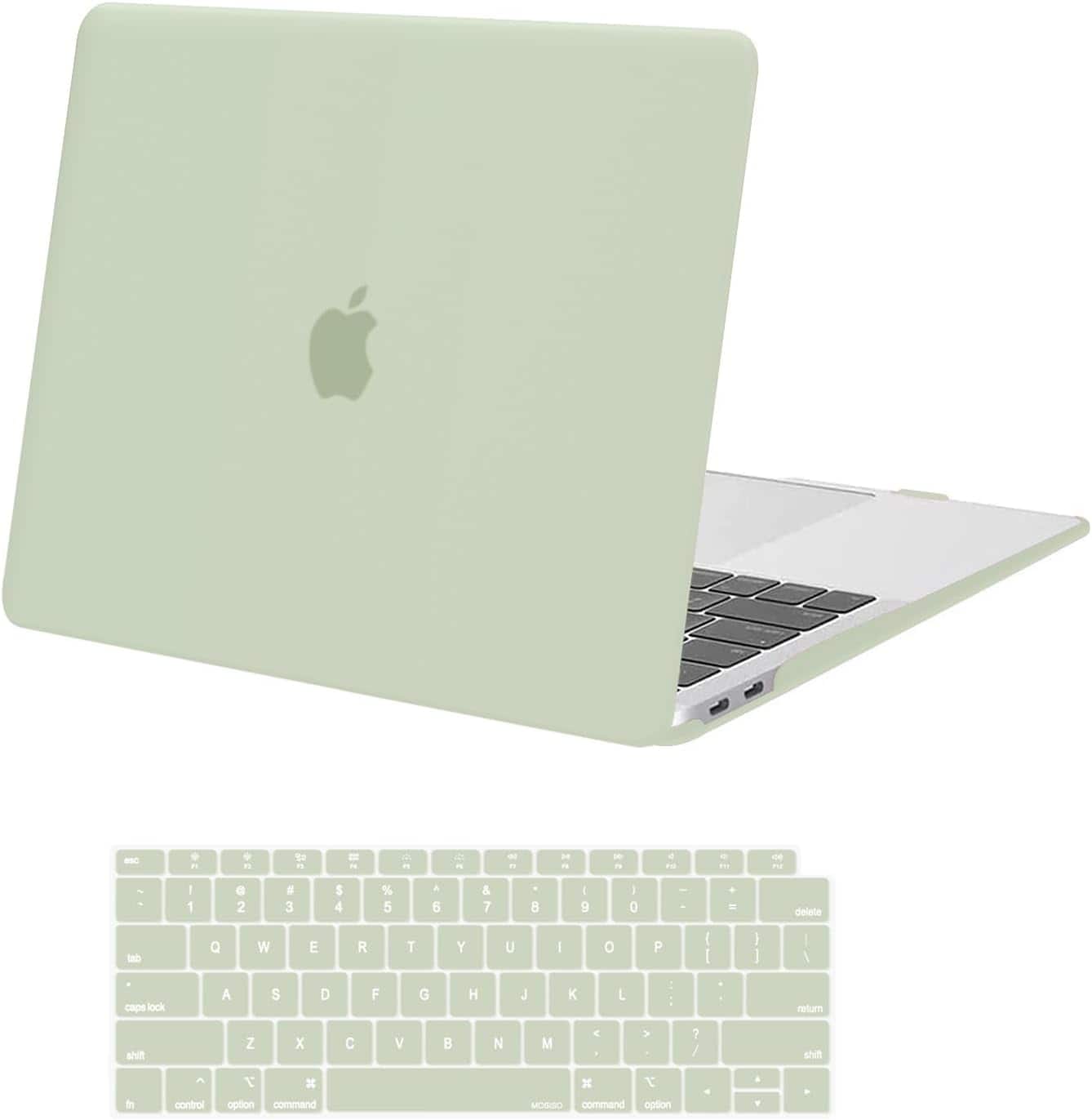 mosiso - Case for MacBook Air 13 inch Case 2020 2019 2018 Release M1 A2337 A2179 A1932 with Touch ID with Keyboard Cover - Sage Green price history on PriceWatchPro