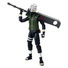 Bandai - Anime Heroes - Naruto - Hatake Kakashi Fourth Great Ninja War Action Figure - Multicolor