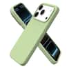 Front. Ornarto - ORNARTO Designed for iPhone 17 Pro Case 6.3", Liquid Silicone Soft Gel Shockproof Protective Case-Matcha - Matcha.