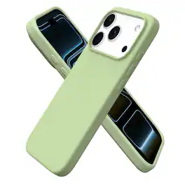 Ornarto - Designed for iPhone 17 Pro Case 6.3", Liquid Silicone Soft Gel Shockproof Protective Case - Matcha