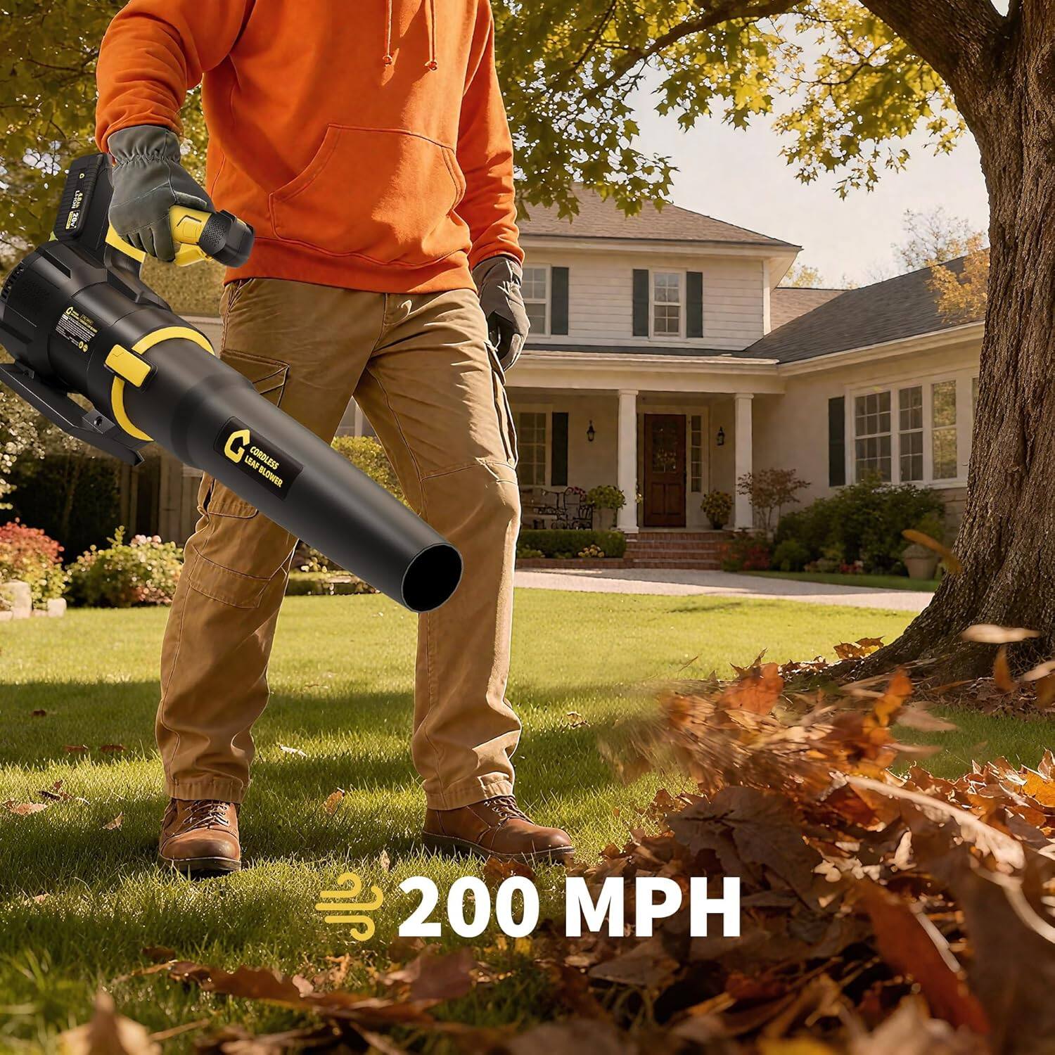 G LEM CORDLESS BLOWER  
200 MPH