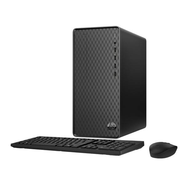Back. HP - HP Desktop Computer Intel Core i5-13400 12GB Memory 512GB SSD Windows 11 Home M01-F300 - Black.