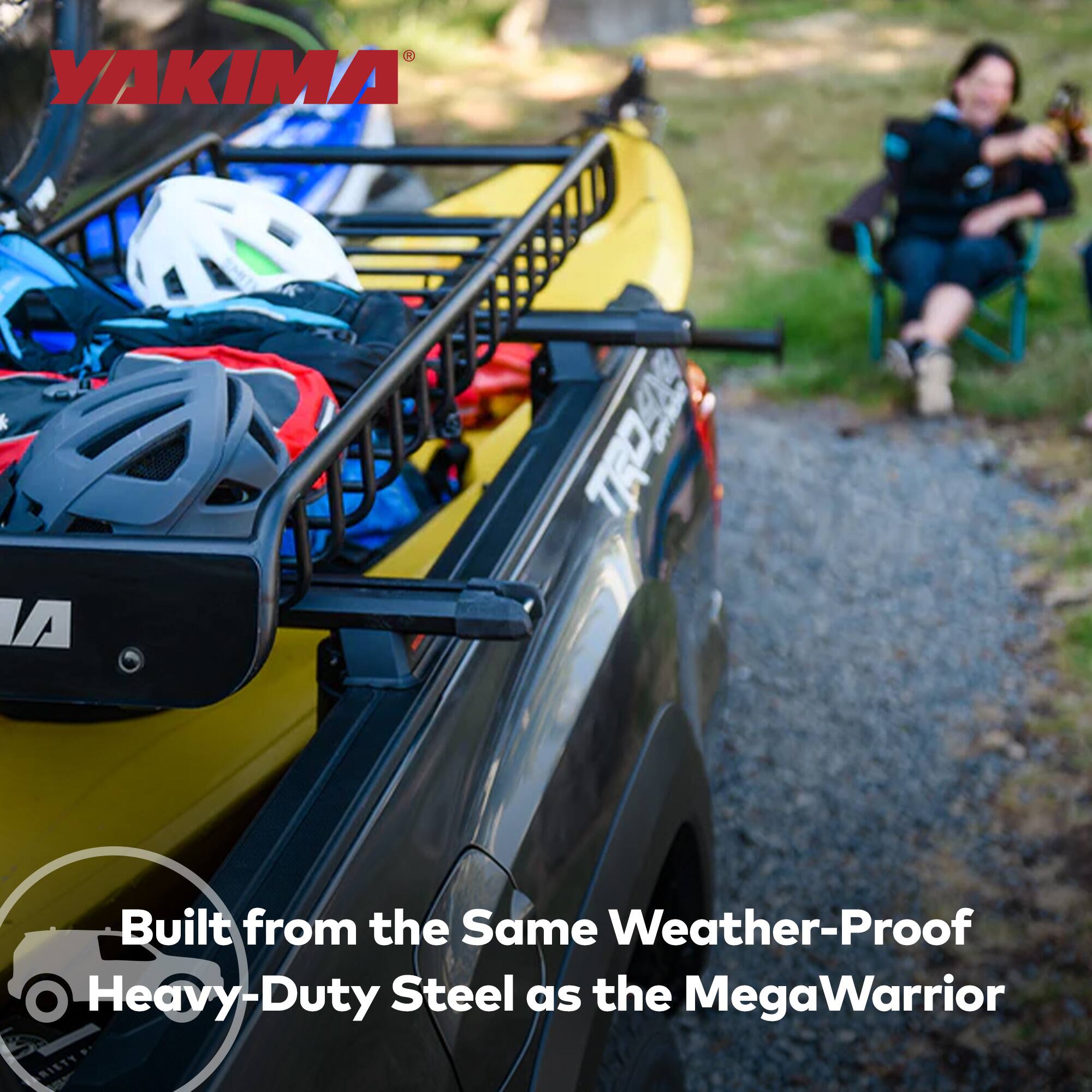 YAKIMA®

Built from the Same Weather-Proof Heavy-Duty Steel as the MegaWarrior