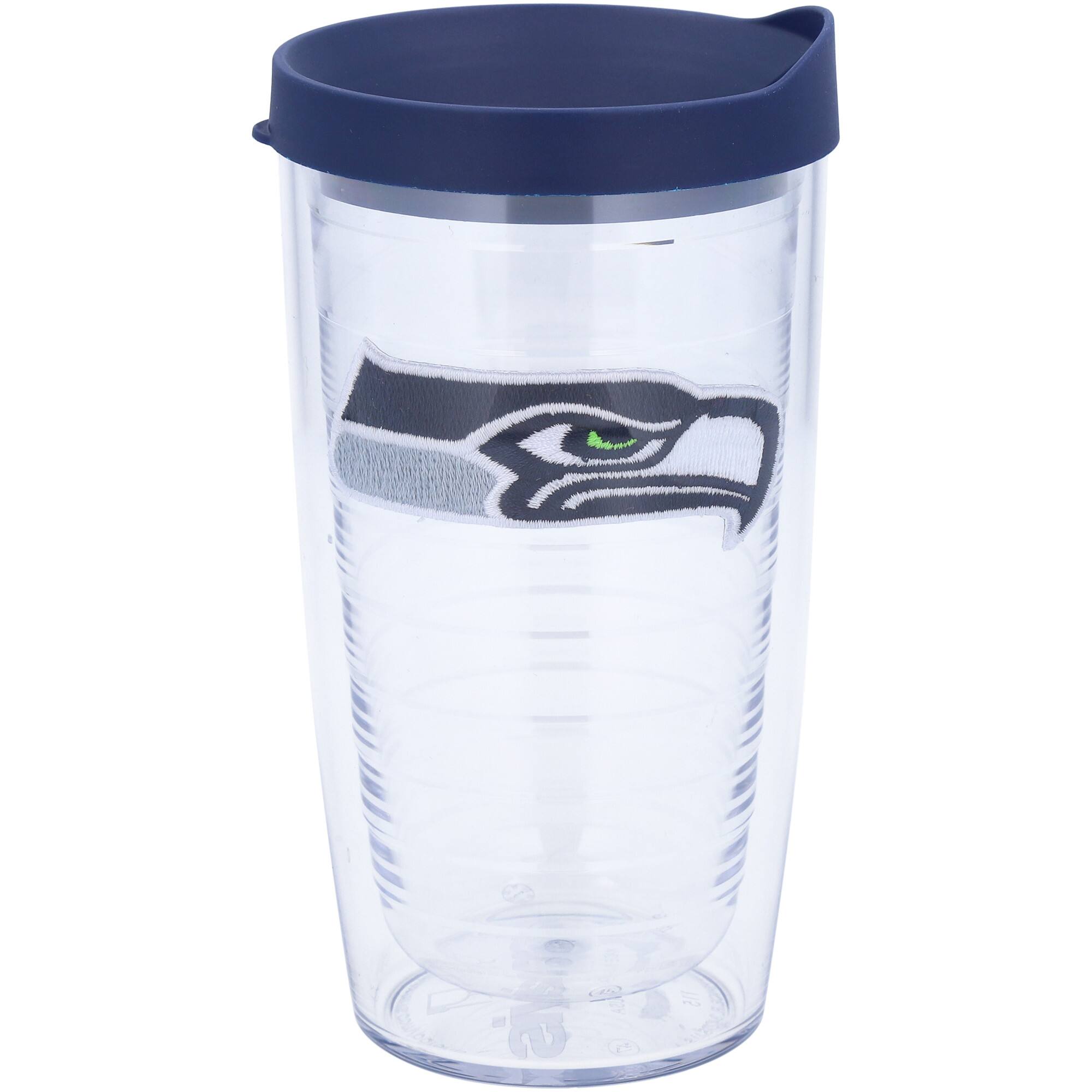 Front. Tervis - Seattle Seahawks 16oz. Emblem Classic Tumbler - Multicolor.