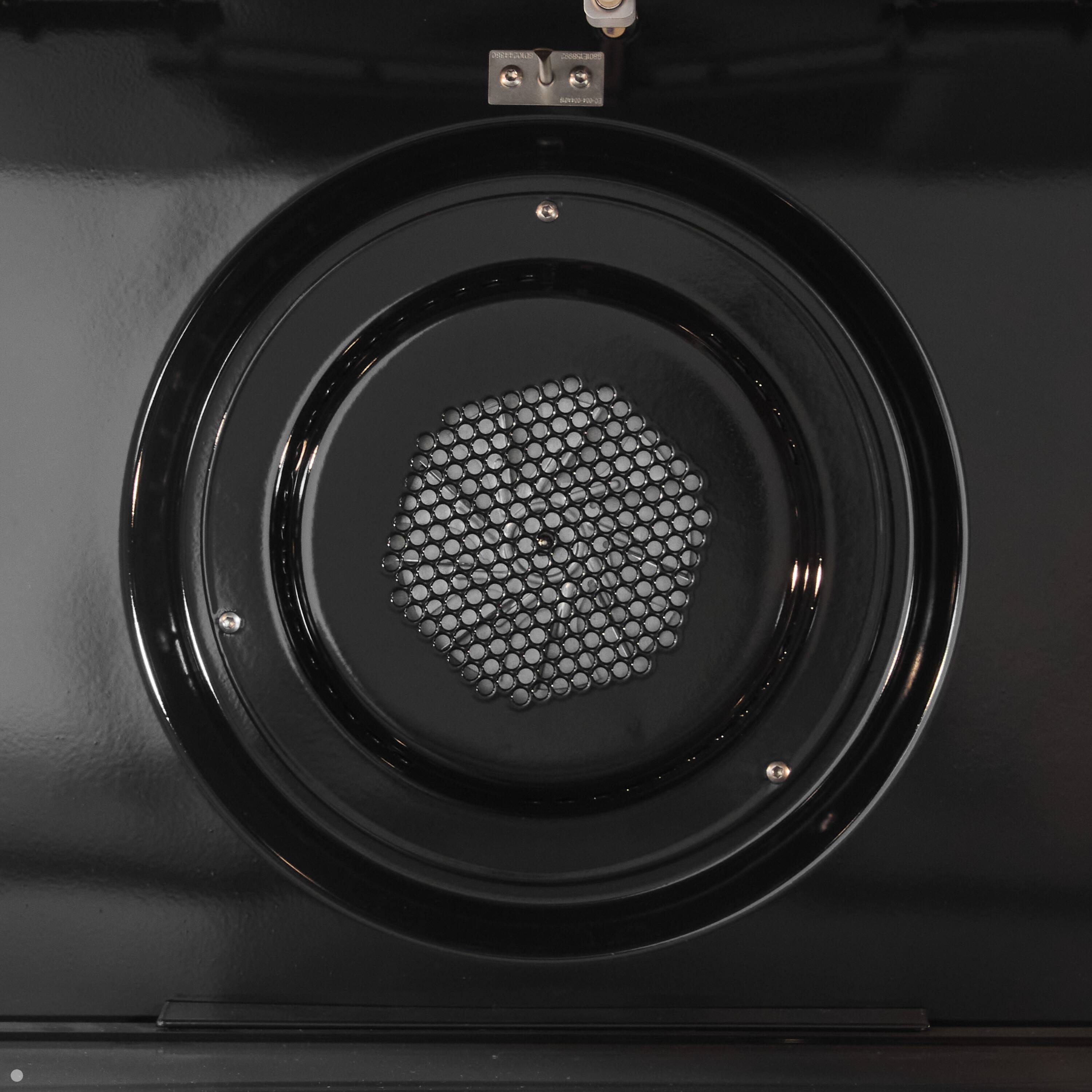 Alt View 12. Viking - 8.0 Cu. Ft. 60"W. Professional 5 Series Freestanding Double Oven Gas Convection Range - November Sky.