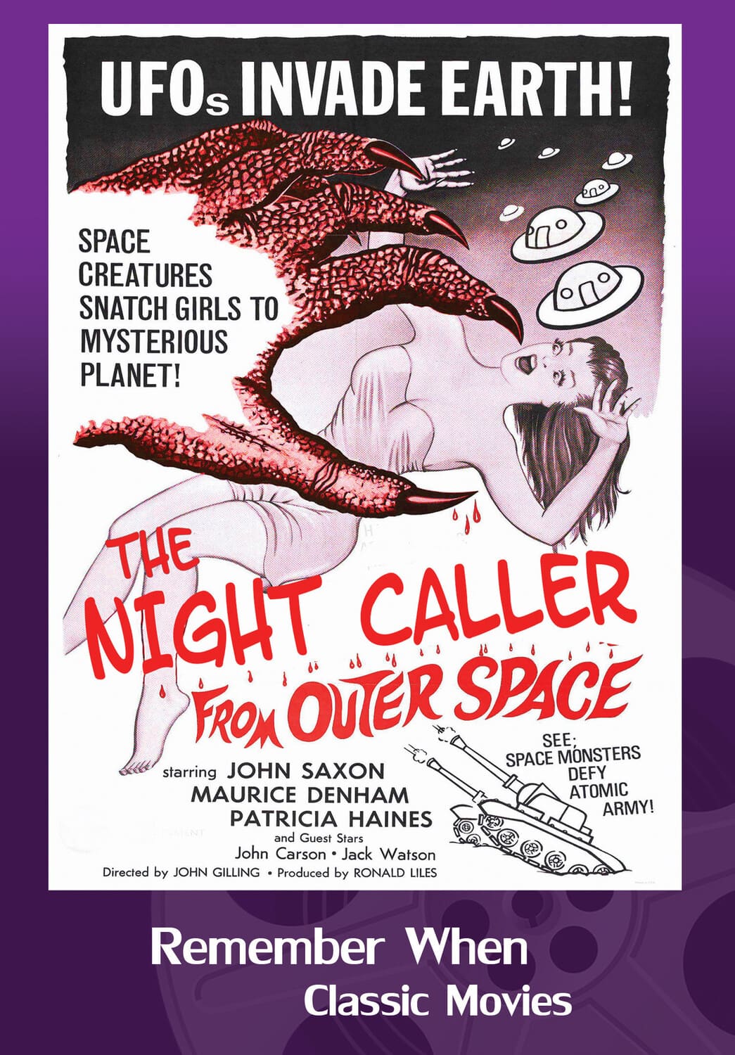 The Night Caller From Outer Space  - DVD