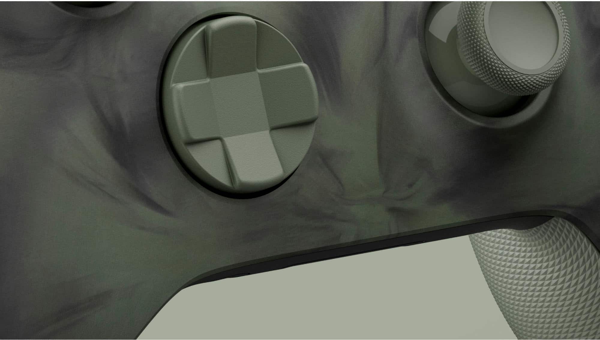 Alt View 19. Microsoft - Xbox Wireless Controller for Xbox Series X, Xbox Series S, Xbox One, PCs, and Cloud-Enabled Devices - Nocturnal Vapor Special Edition.