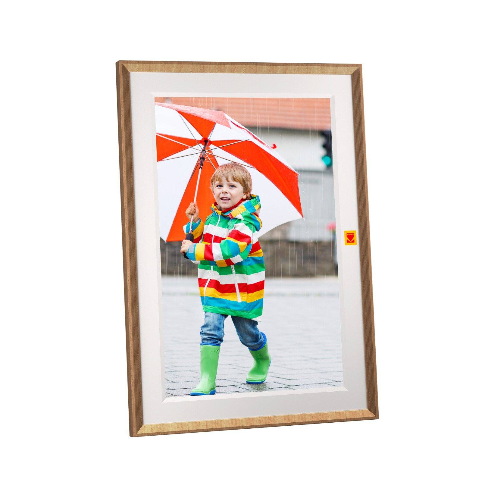 Alt View 1. Kodak - RCF-1018 WiFi Digital Photo Frame.