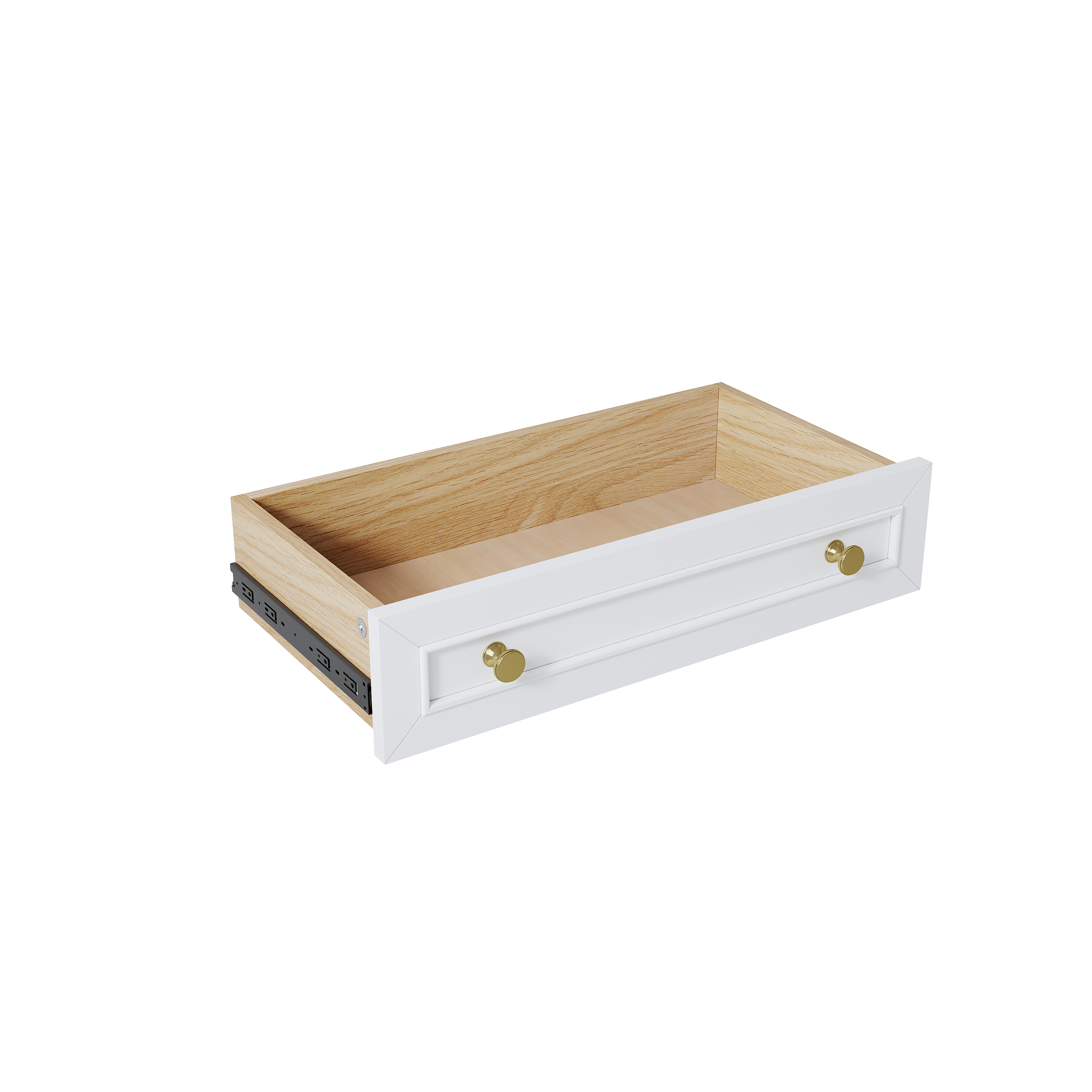 Alt View 10. WELLFOR - DURA 30 in. Solid Wood Bath Vanity with Countertop Basin, Single Sink - White.