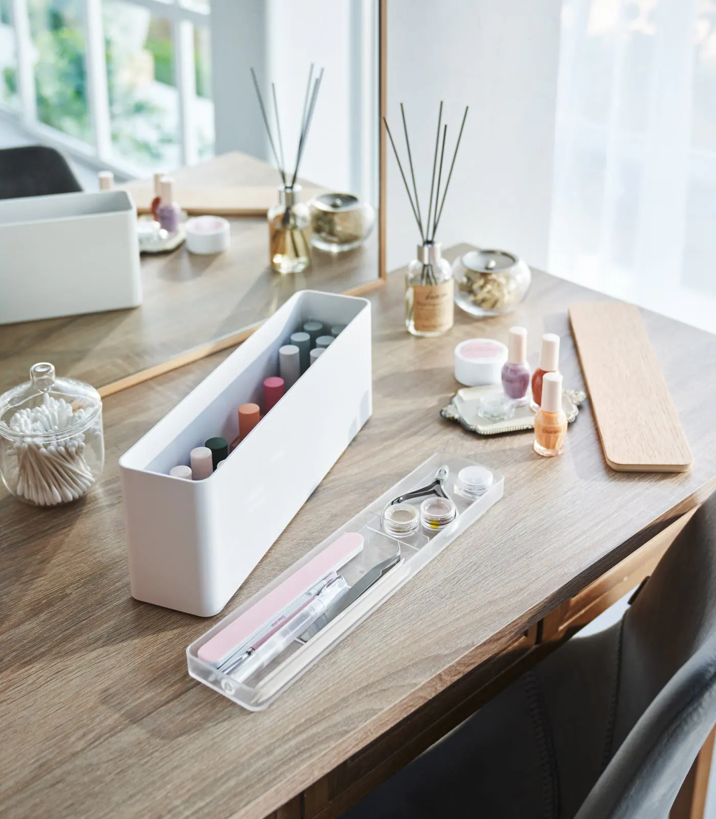 Back. Yamazaki Home - Nail Polish Organizer.