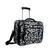 Front. World Traveler - 17-Inch Rolling Computer Case with Telescopic Handle and In-Line Skate Wheels – Heavy-Duty 600D Polyester - Damask.