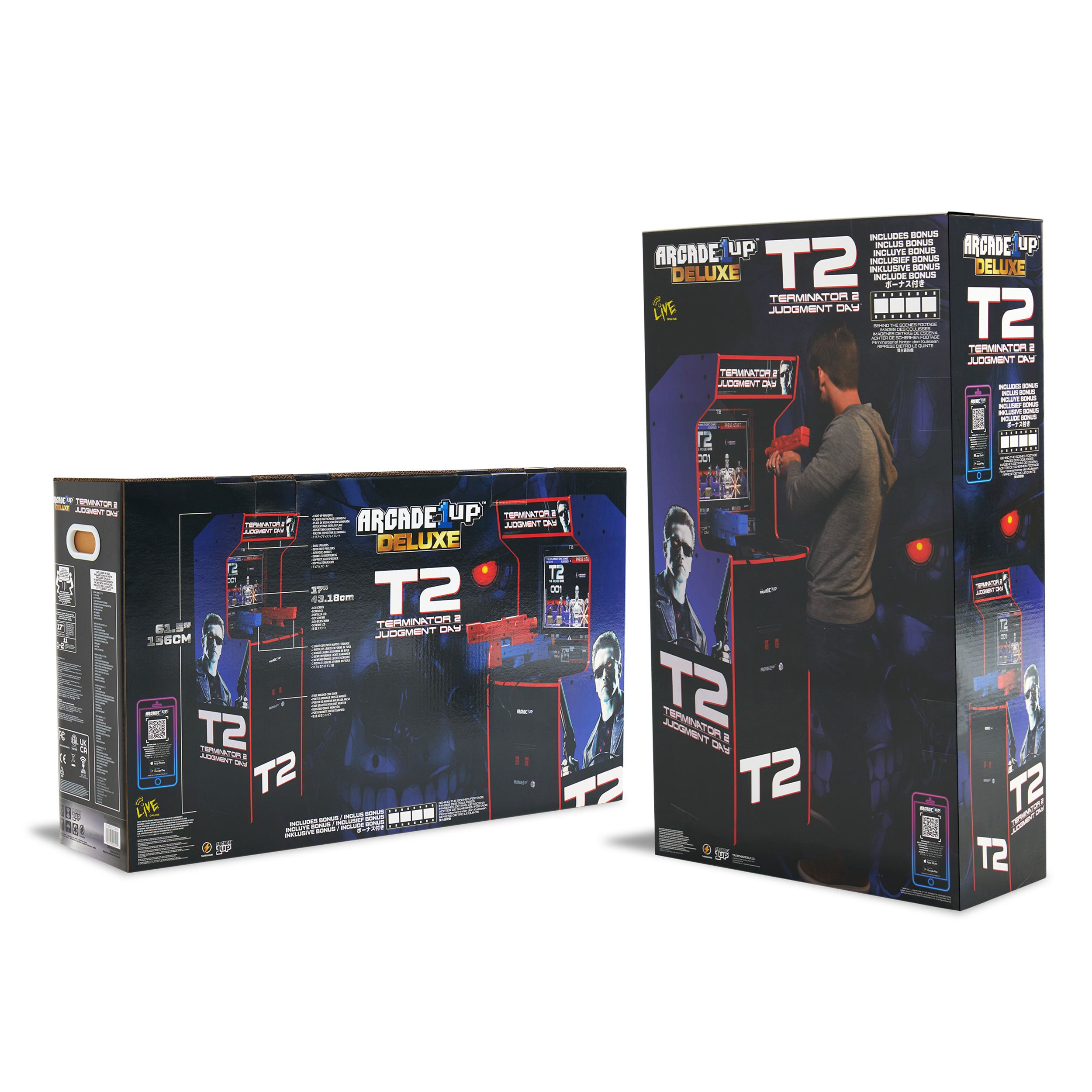 ARCADE UP DELUXE  
T2  
TERMINATOR 2 JUDGMENT DAY  

INCLUDES BONUS  
TERMINATOR 2 JUDGMENT DAY  

LIVE  

ARCADE UP DELUXE  
T2  
TERMINATOR 2 JUDGMENT DAY  

INCLUDES BONUS  
TERMINATOR 2 JUDGMENT DAY  

LIVE  

ARCADE UP DELUXE  
T2  
TERMINATOR 2 JUDGMENT DAY  

INCLUDES BONUS  
TERMINATOR 2 JUDGMENT DAY  

LIVE  

ARCADE UP DELUXE  
T2  
TERMINATOR 2 JUDGMENT DAY  

INCLUDES BONUS  
TERMINATOR 2 JUDGMENT DAY  

LIVE  

ARCADE UP DELUXE  
T2  
TERMINATOR 2 JUDGMENT DAY  

INCLUDES BONUS  
TERMINATOR 2 JUDGMENT DAY  

LIVE  

ARCADE UP DELUXE  
T2  
TERMINATOR 2 JUDGMENT DAY  

INCLUDES BONUS  
TERMINATOR 2 JUDGMENT DAY  

LIVE  

ARCADE UP DELUXE  
T2  
TERMINATOR 2 J