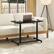 Alt View 1. Costway - Costway Height Adjustable Computer Desk Sit to Stand Rolling Notebook Table - Black.
