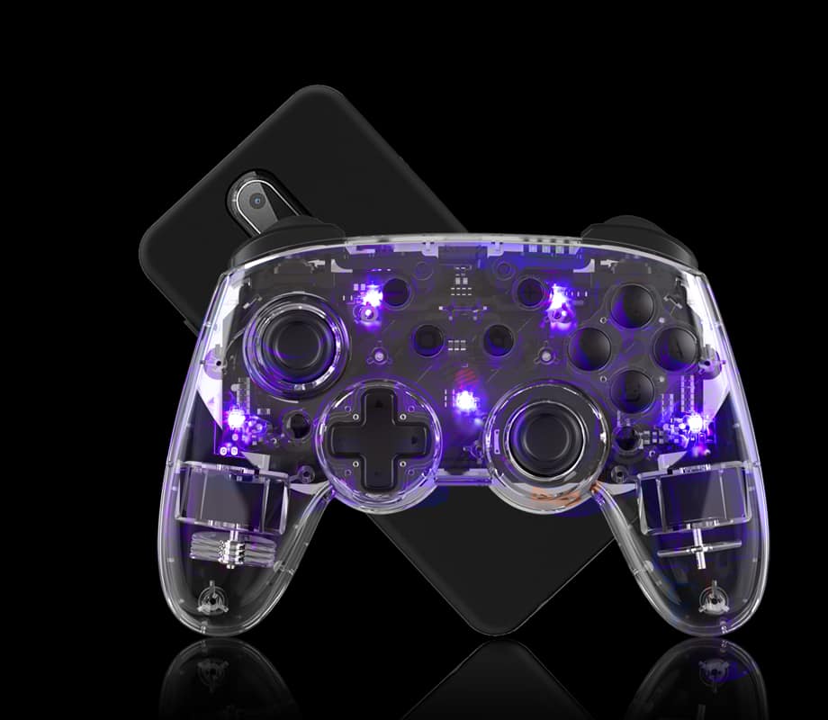 Mad Catz - C.A.T. 9 Bluetooth 5.0 Wireless Game Controller - 8-Color Illumination - RGB