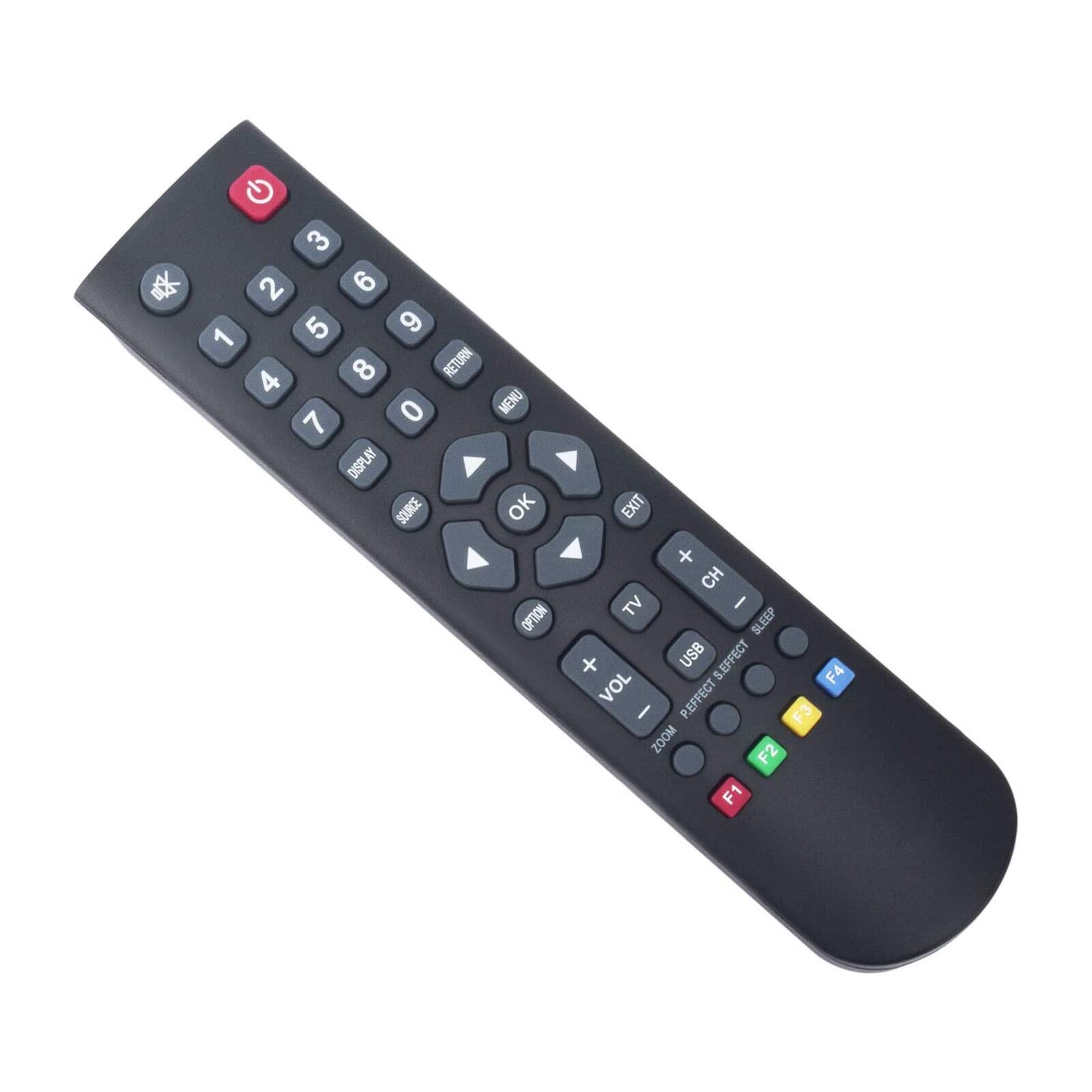 3 2 6 5 9 1 8 RETURN 4 7 0 DISPLAY SOURCE MENU OK OPTION EXIT + CH TV I SLEEP + USB S.EFFECT F4 VOL PEFFECT I F3 ZOOM F2 F1