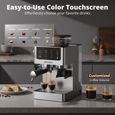 Cissé - Koffiemachine - Espressomachine - Koffiezetapparaat Cissé - Koffiemachine - Espressomachine - Koffiezetapparaat
