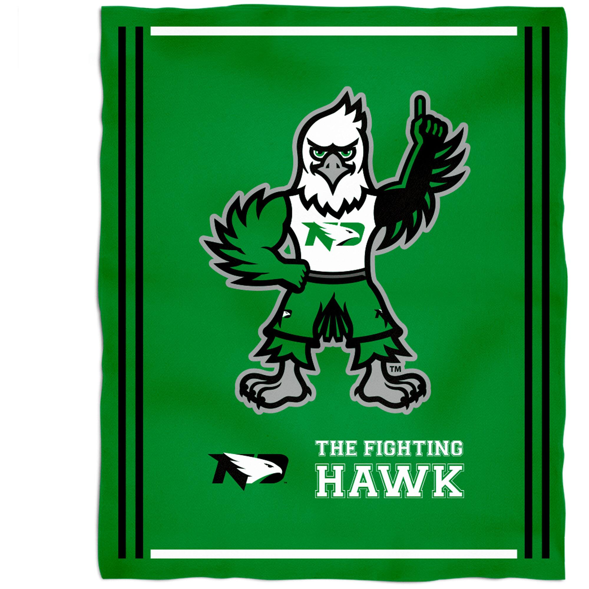 Vive La Fete - North Dakota 36'' x 48'' Children's Mascot Plush Blanket - Multicolor