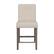 Front Zoom. CorLiving - Leila Fabric Square Tufted Counter Height Barstool - Beige.