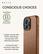 Mujjo Conscious Choices Certified Corporation Leather tanned with DriTan technology, saving water and reducing chemicals Lining and case structure made from recycled materials